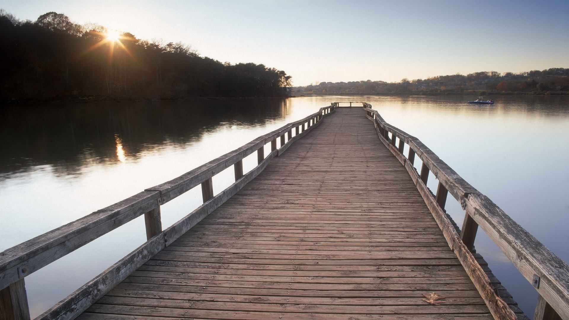 Piers Fishing Tennessee Fort Wallpaper