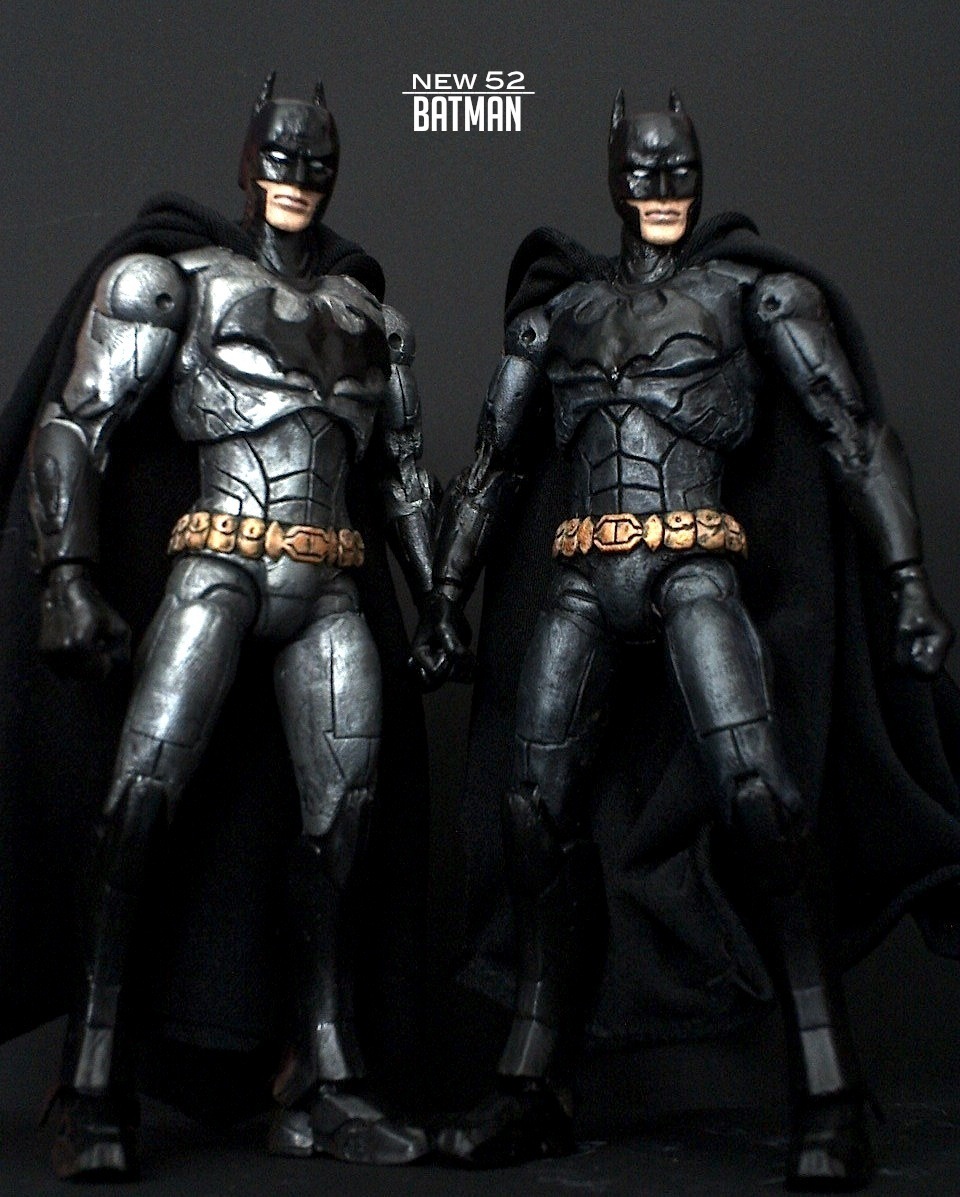 New Silver Grey And Black Batman By Somethinggerman
