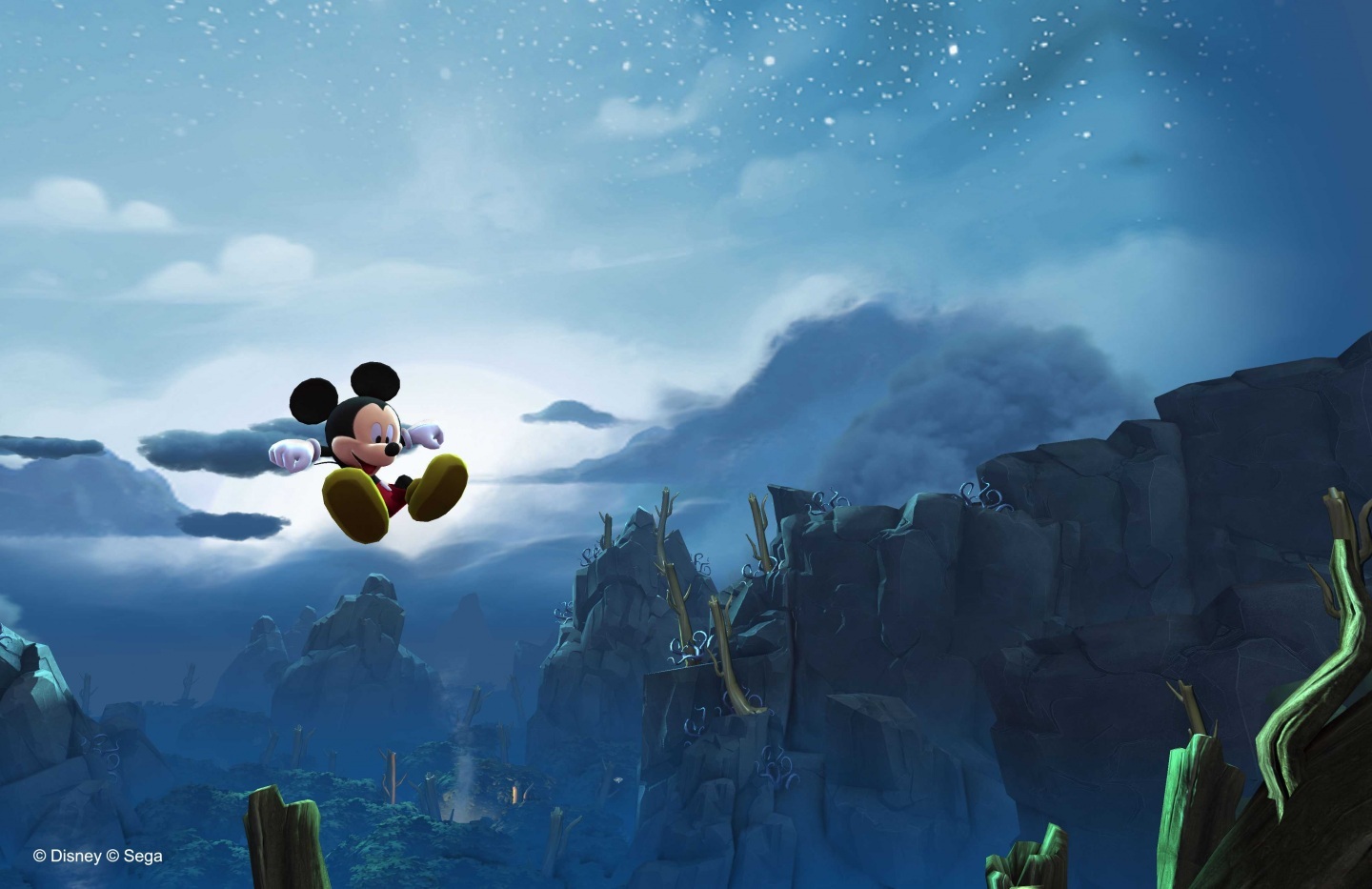 Disney Castle Von Illusion Starring Mickey Mouse Jumping Game