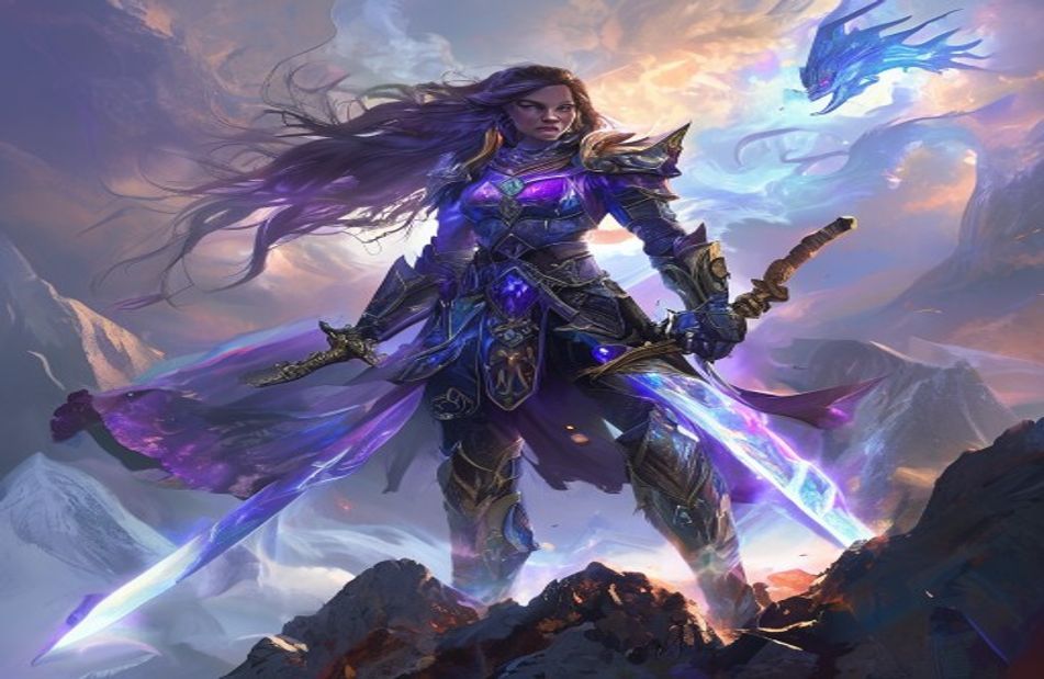 Fantasy Female Warrior Wallpaper