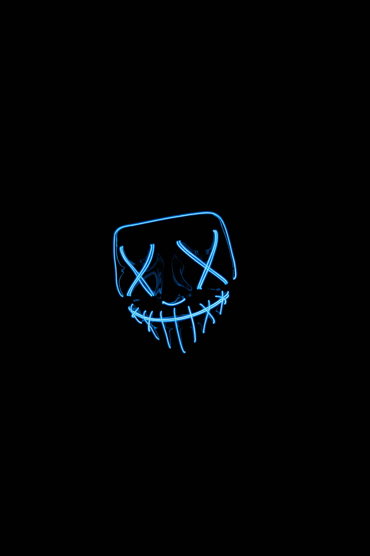 Spooky Neon Aesthetic iPhone Wallpaper