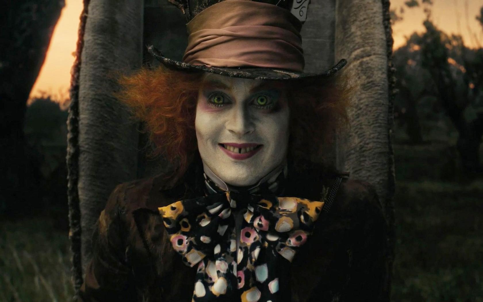 Wallpaper Alice In Wonderland Mad Hatter Johnny Depp Actor Fairy