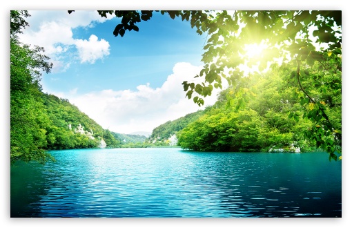 PEACEFUL LAKE HD wallpaper for Standard Fullscreen UXGA XGA