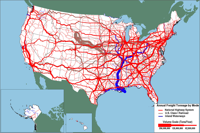 Image United States Freight Railroad Lines Map Pc Android