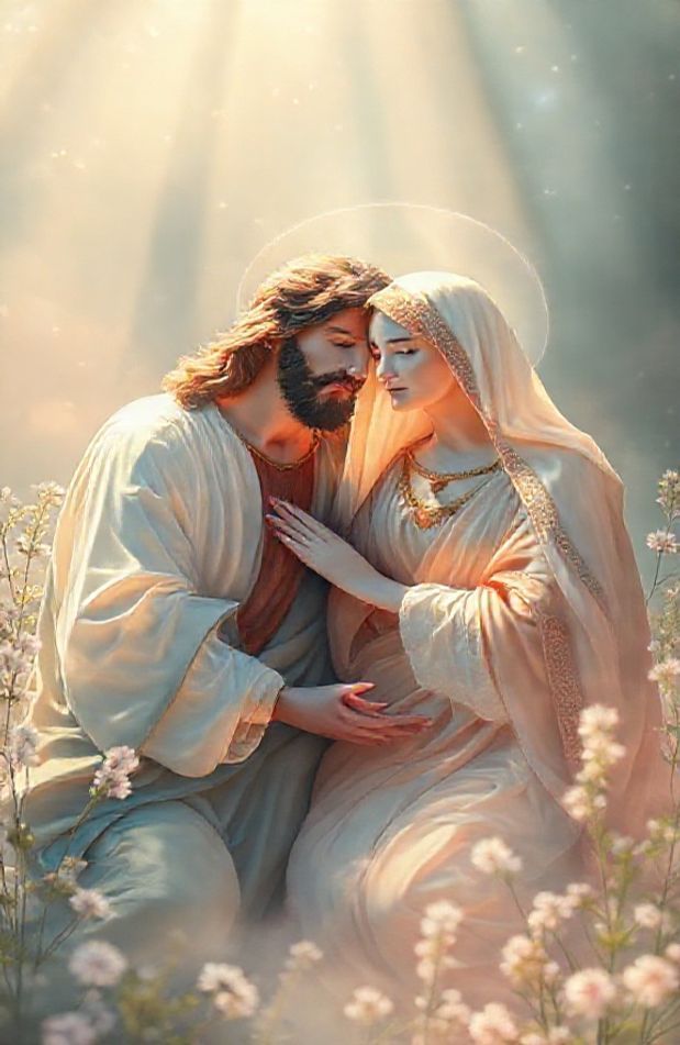 Jesus And Mary Wallpaper