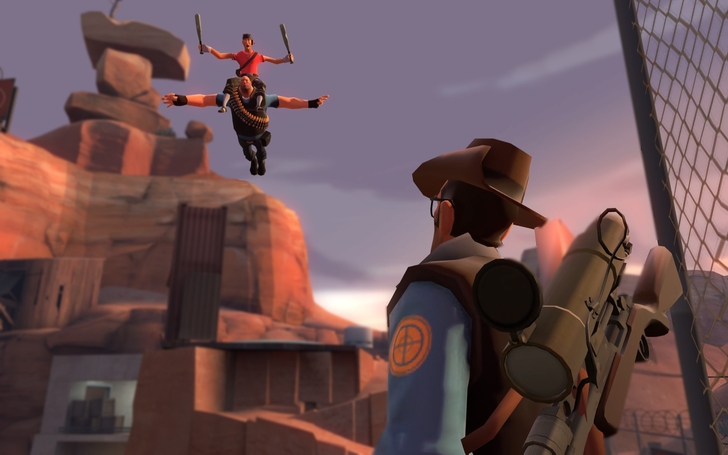 Scout Tf2 Team Fortress Sniper Wallpaper Games