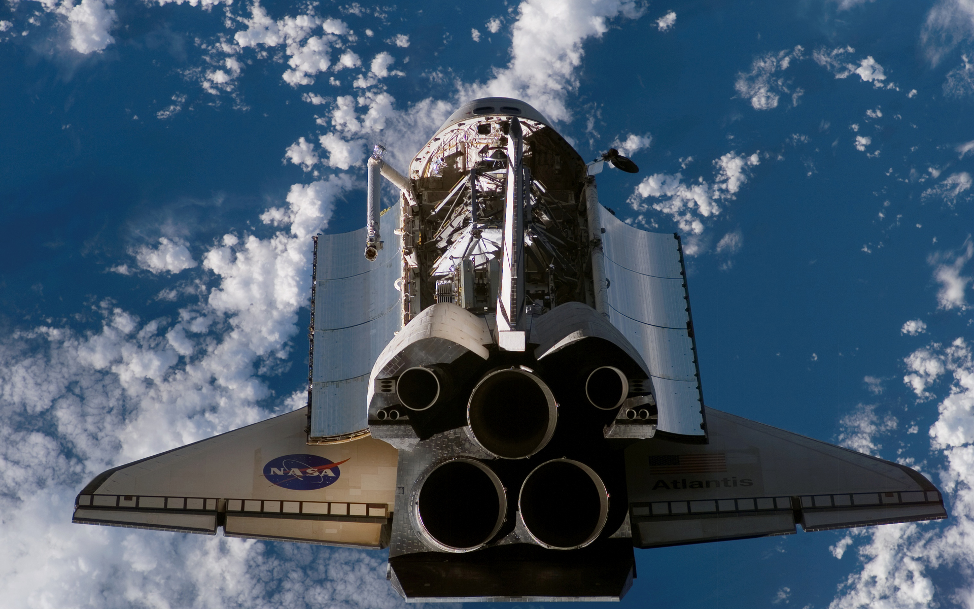 Space Shuttle Puter Wallpaper Desktop Background