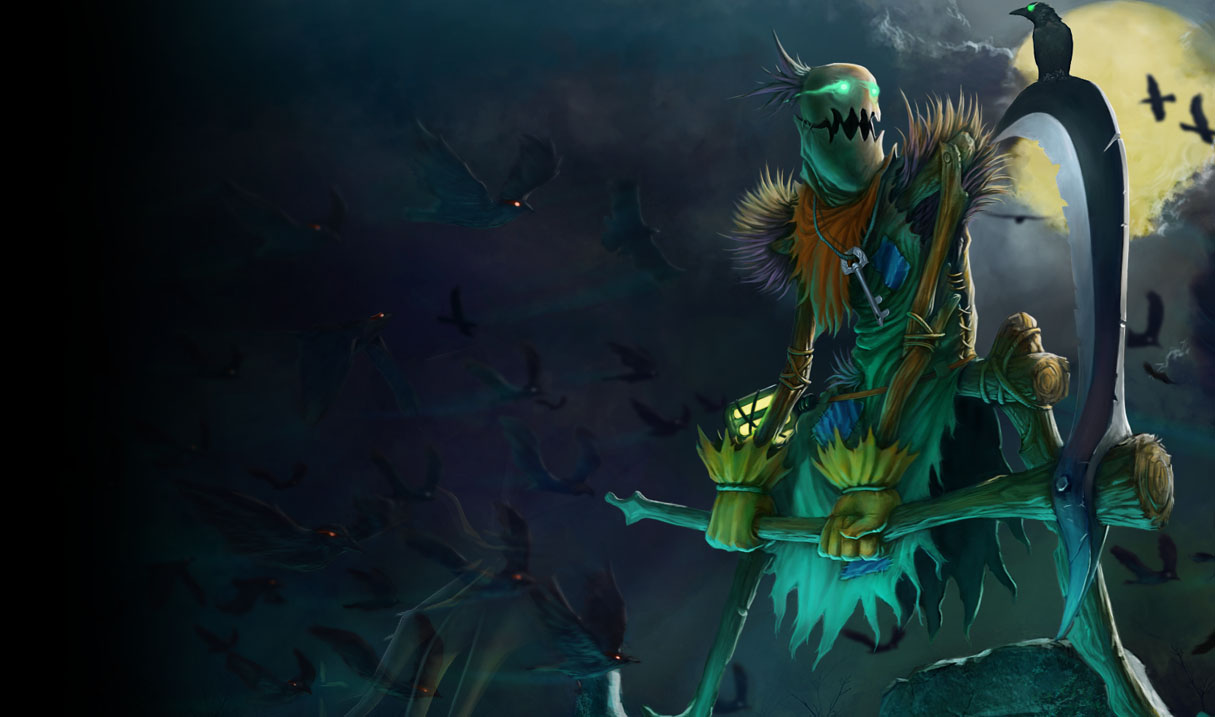 League Of Legends Wallpaper Fiddlesticks The Harbinger Doom