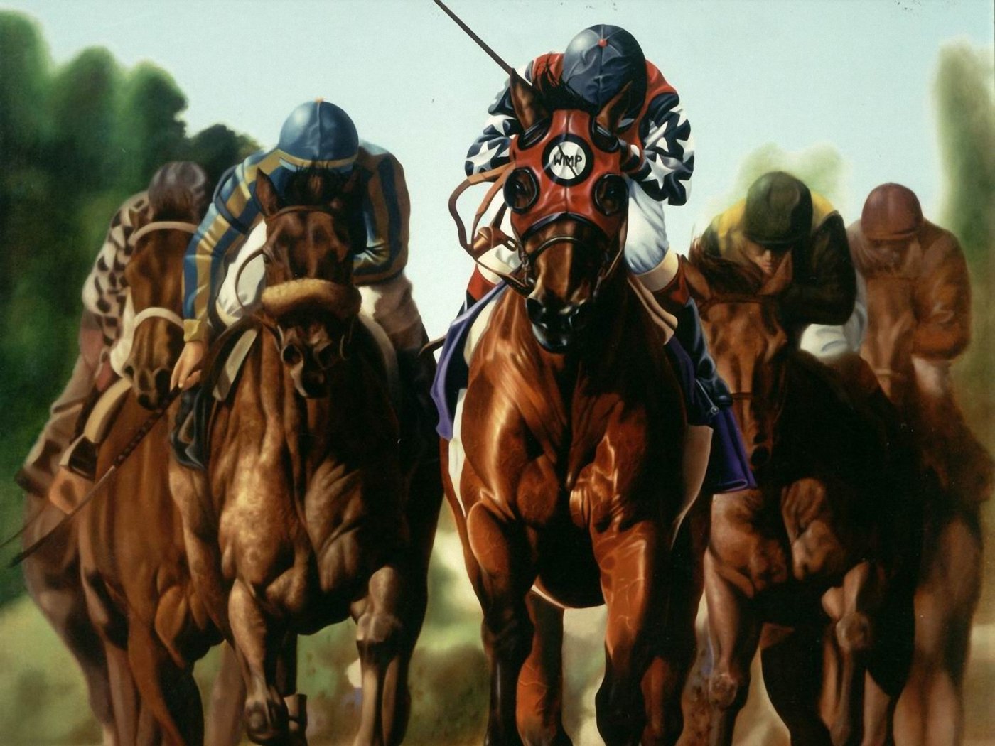 Horse Racing Big Leo Wallpaper
