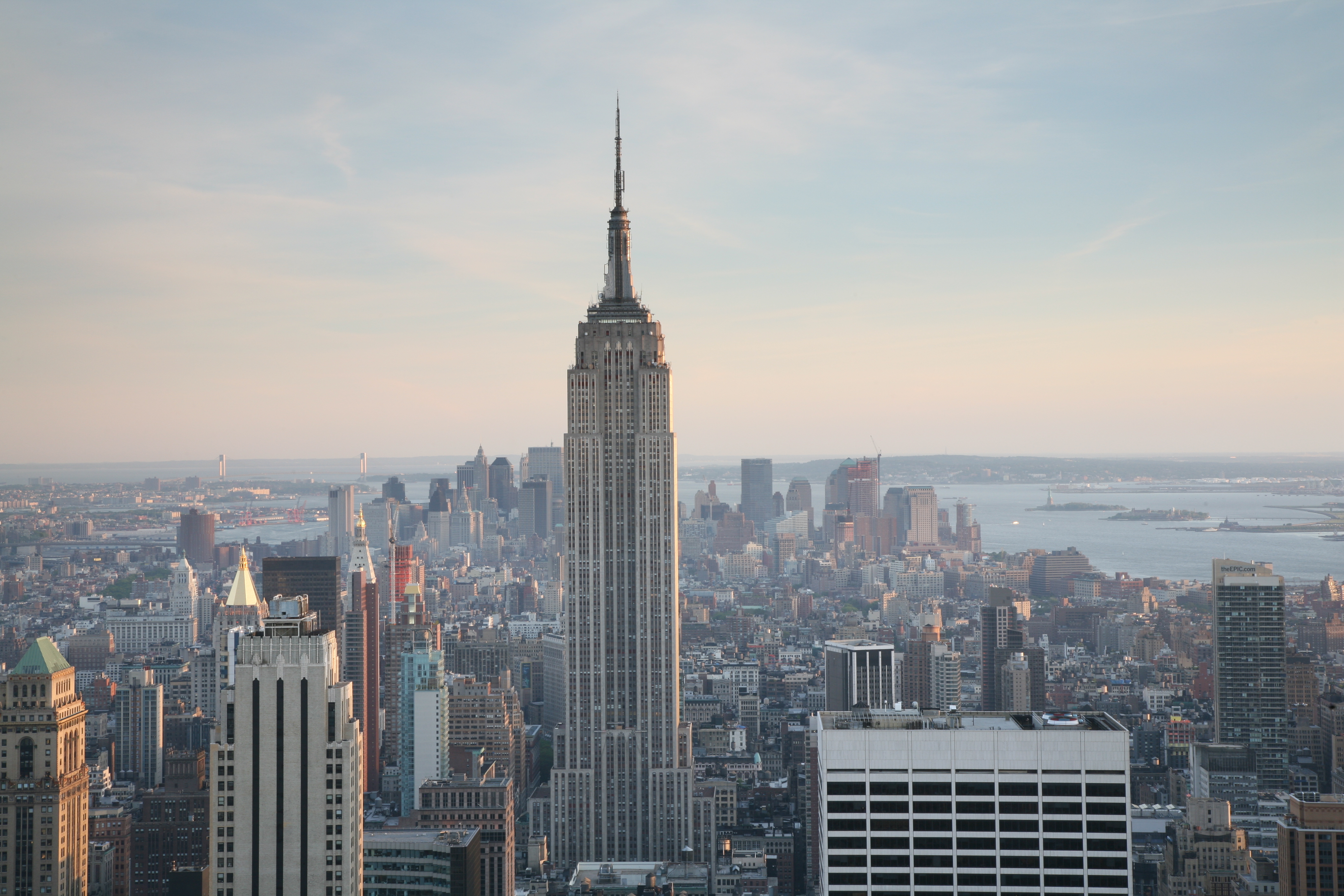 Empire State Building At Day HD Wallpaper Background Image