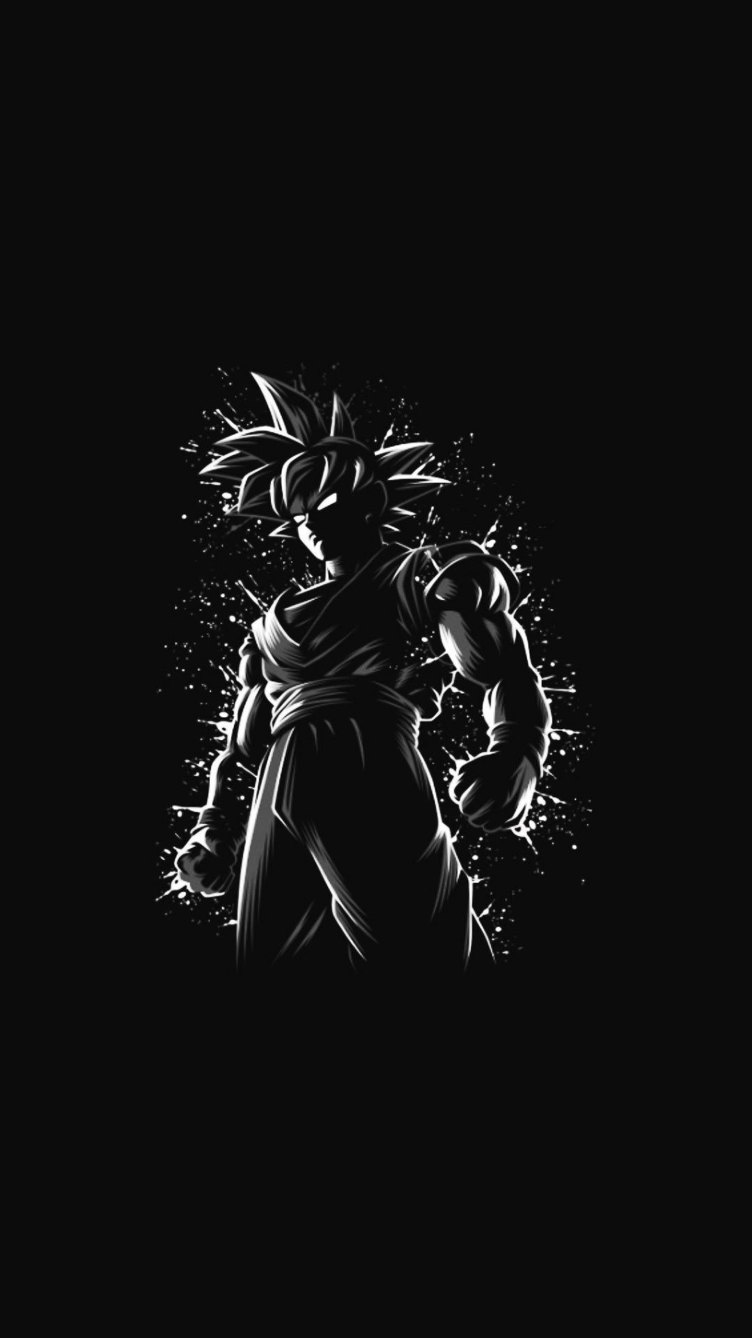 Free download AMOLED Anime Wallpapers Dragon ball wallpaper iphone Anime  [1080x1920] for your Desktop, Mobile & Tablet | Explore 26+ Black and White AMOLED  Wallpapers | Wallpaper Black And White, White And