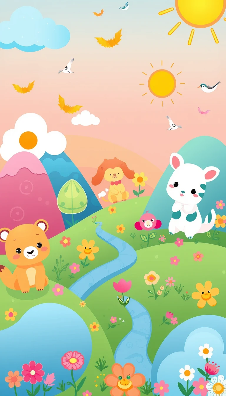 Cute Drawing Wallpaper