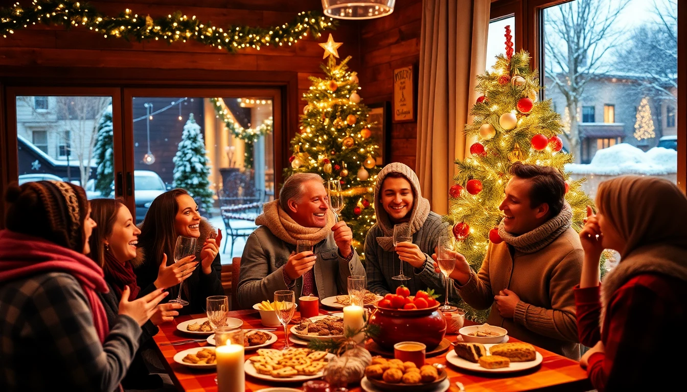 Christmas Holiday Party Wallpaper