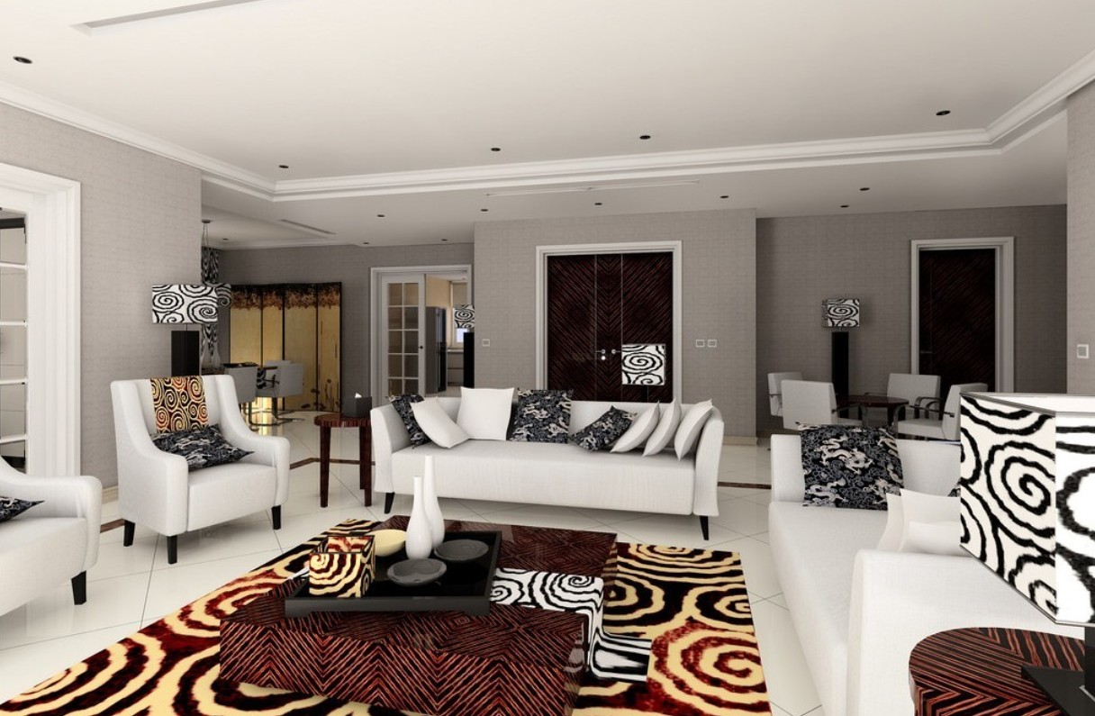 Living Room 3d House Pictures And Wallpaper