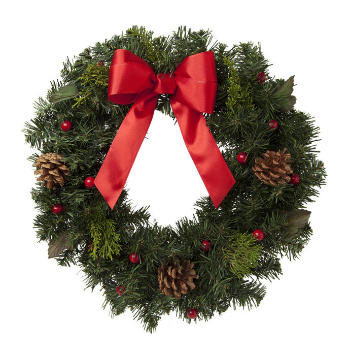 Christmas Wreath Picture HD Wallpaper