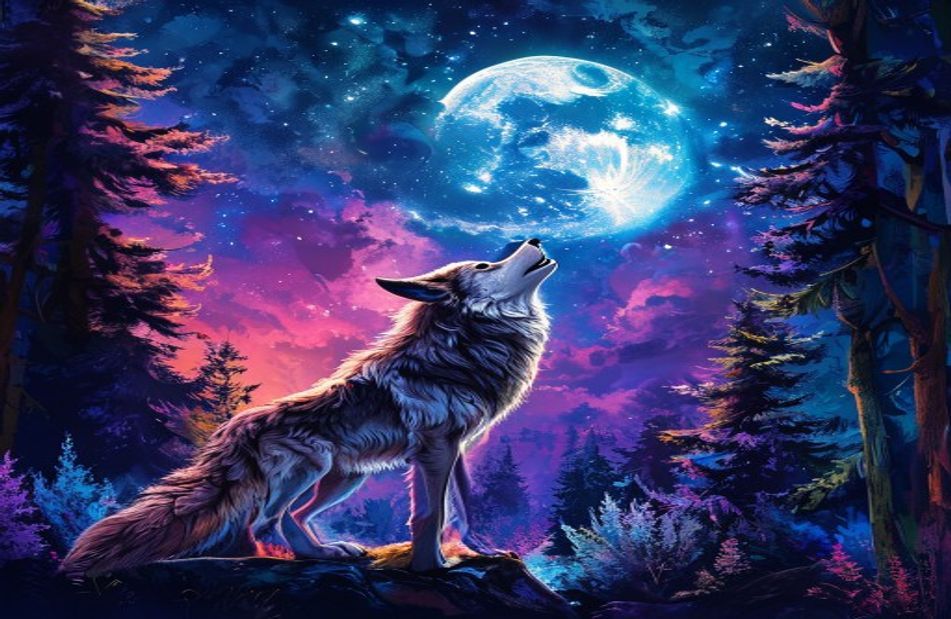 Really Cool Wolf Wallpaper