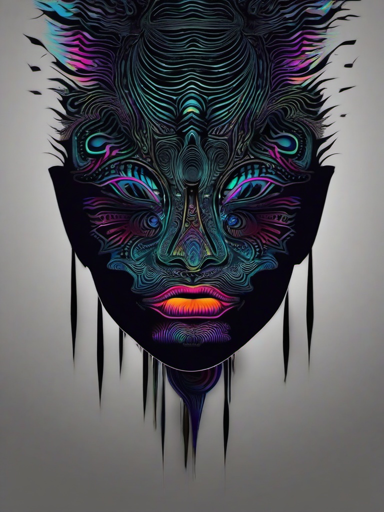 Dark Trippy Wallpaper Mobile iPhone
