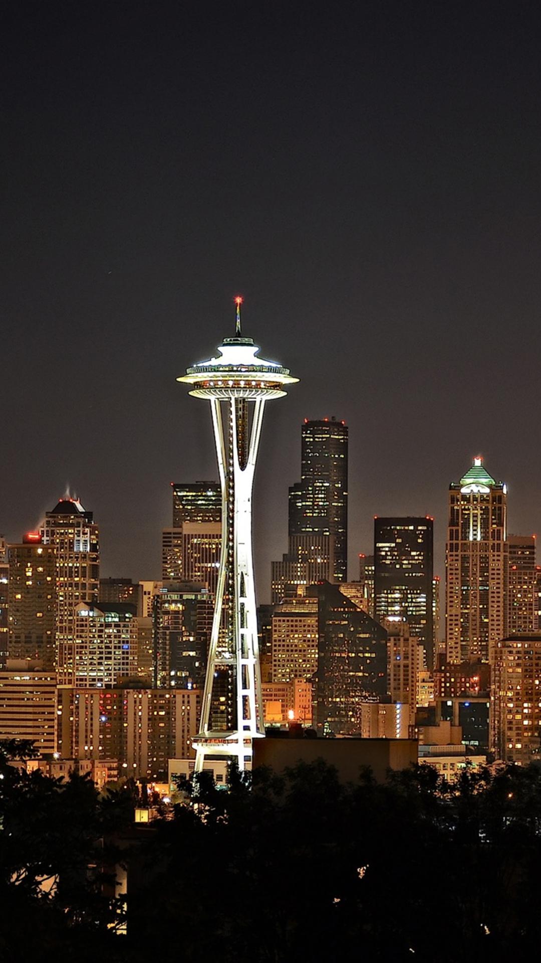 Spectacular Seattle iPhone Plus Wallpaper HD