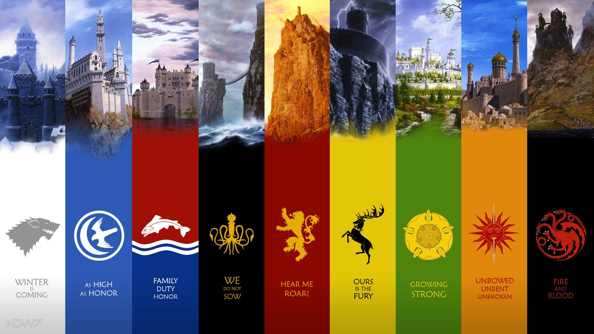 Pics Photos Game Of Thrones Houses Wallpaper