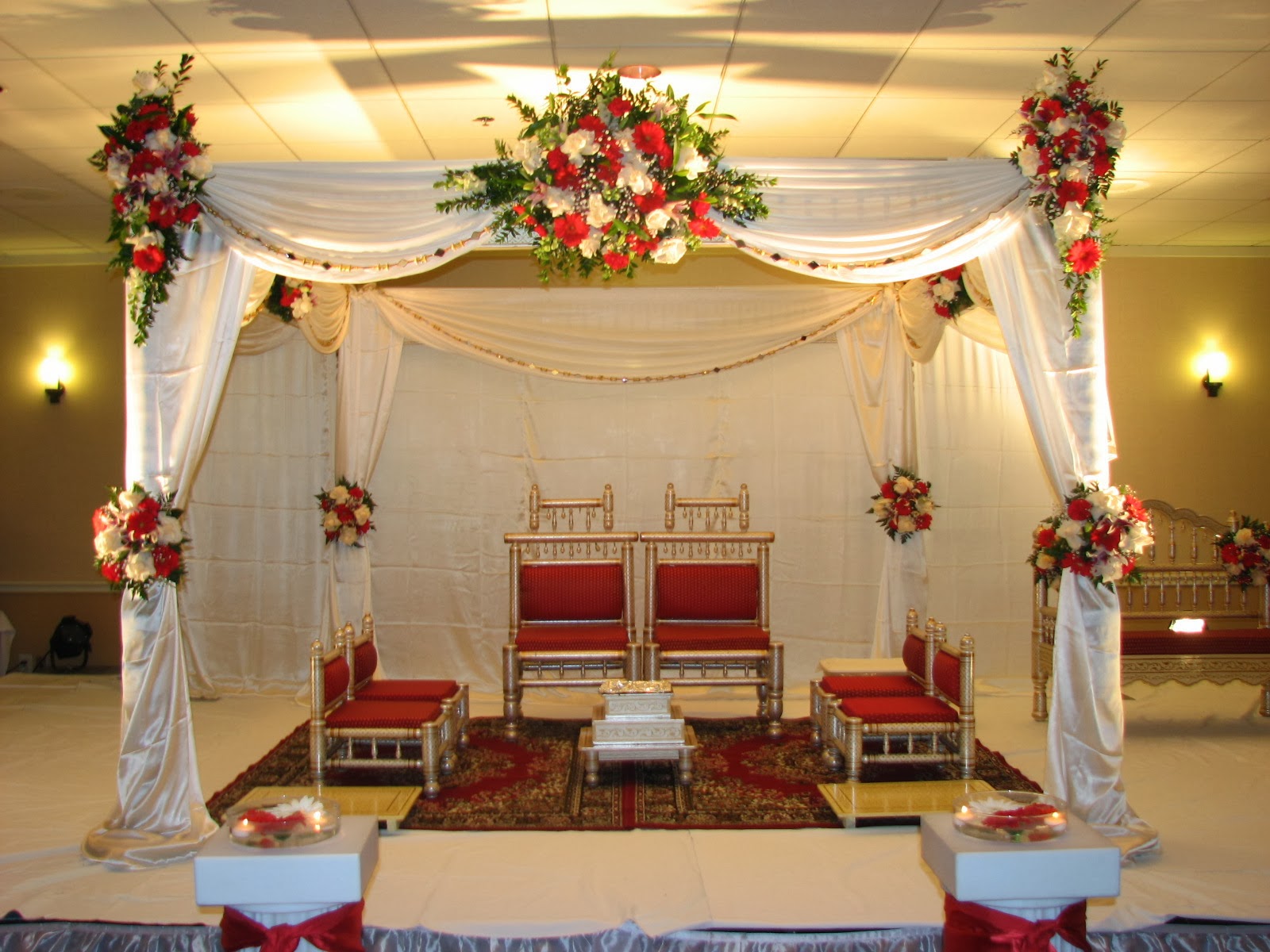 Wedding Hall Decoration Hd Wallpaper