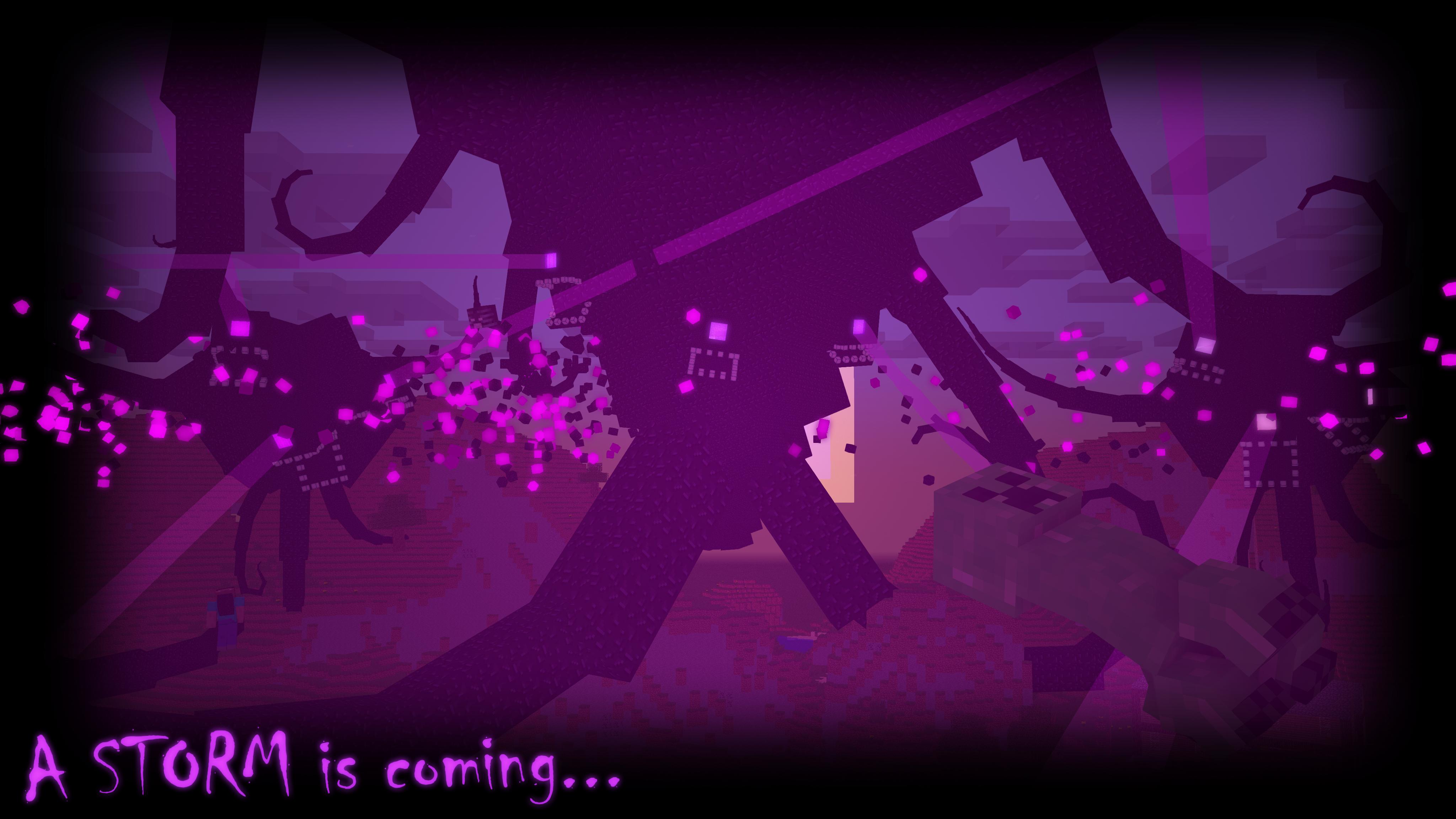 Minecraft Wither Storm Wallpaper On