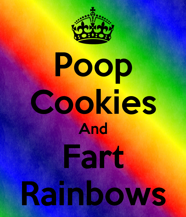 Rainbow Poop Wallpaper Widescreen
