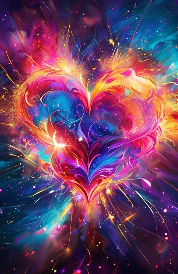 Heart HD Wallpaper In Full Screen