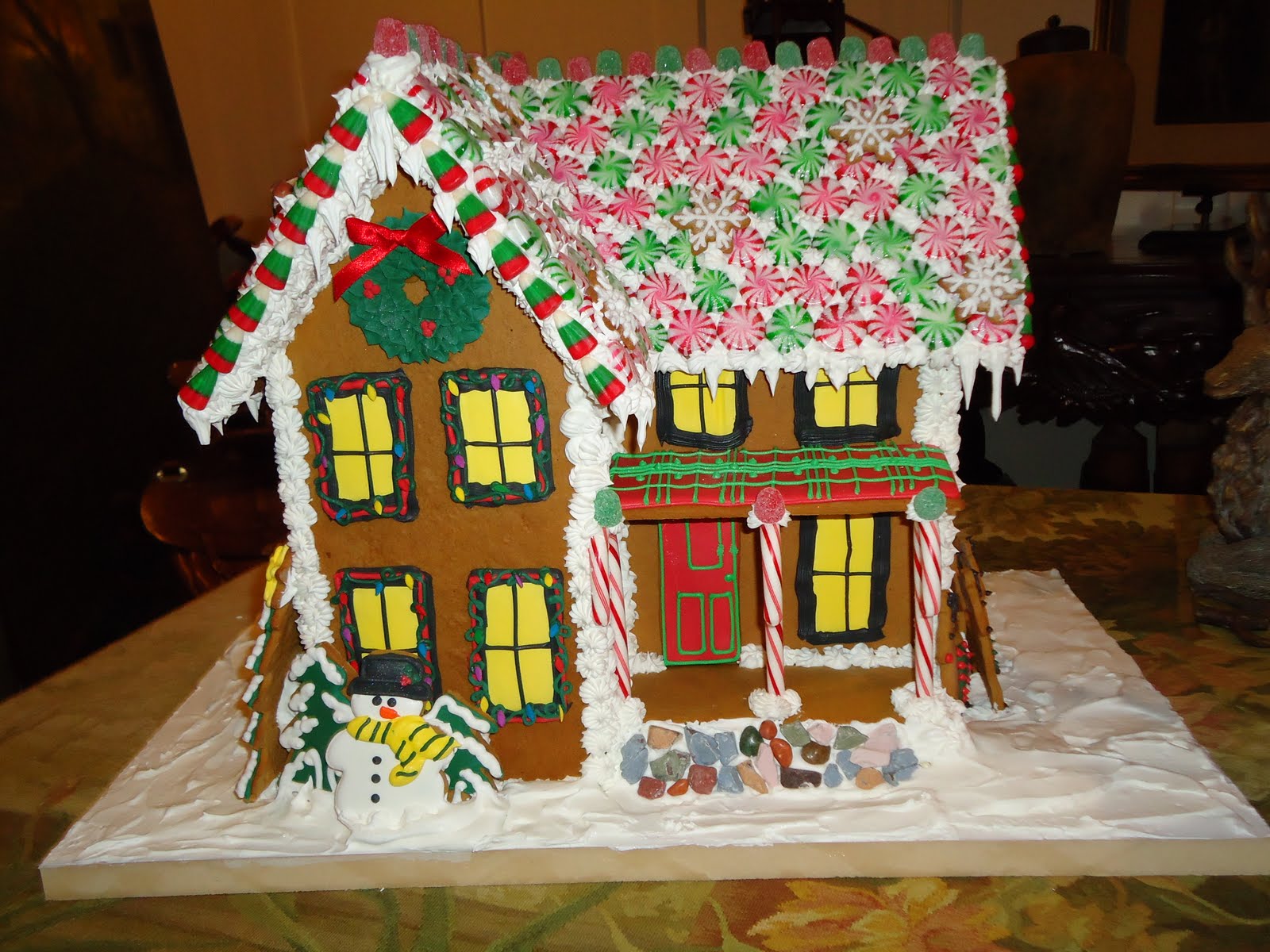 For the love of cookies Christmas Gingerbread house
