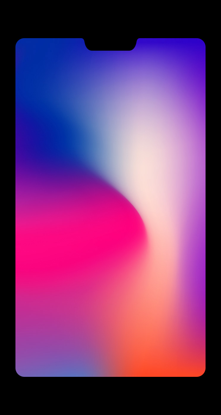 iPhone X notch wallpaper Phone wallpaper in 2019 Iphone