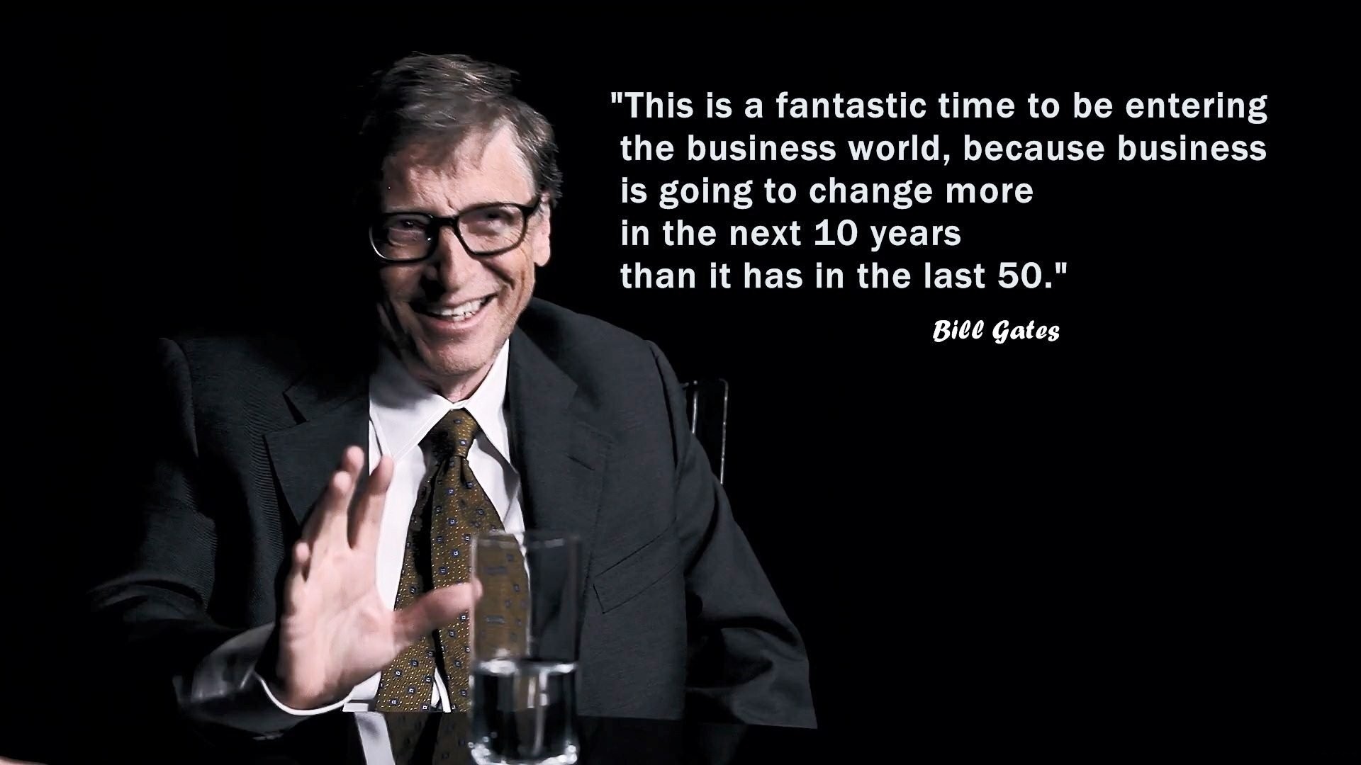 Bill Gates Smart Quotes HD Wallpaper Baltana