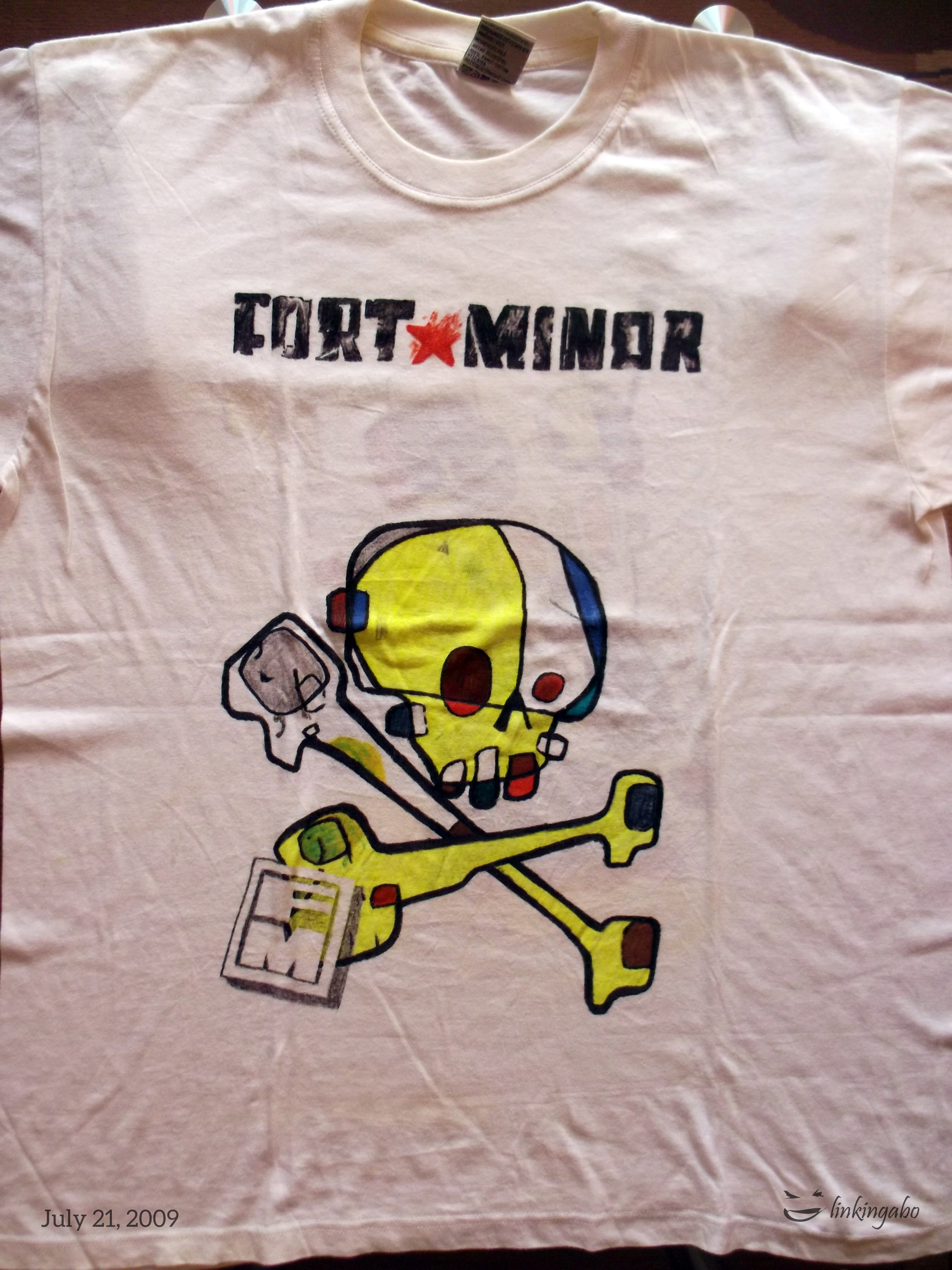 Fort Minor T Shirt Front By Linkingabo