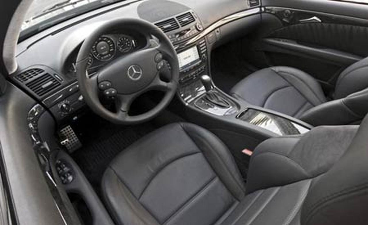 Mercedes Benz E63 Amg Interior Photo