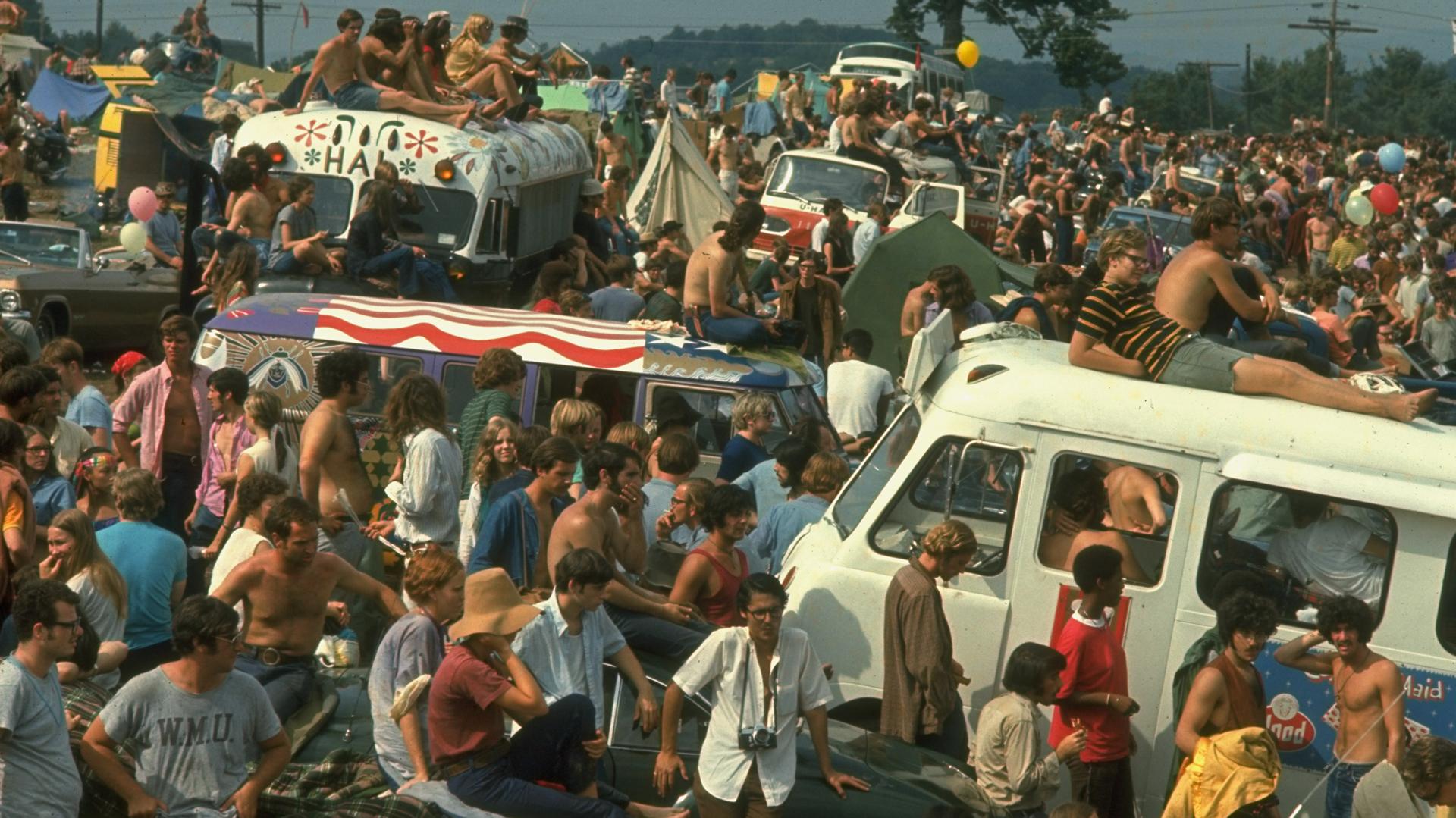 Woodstock Music Festival Opens
