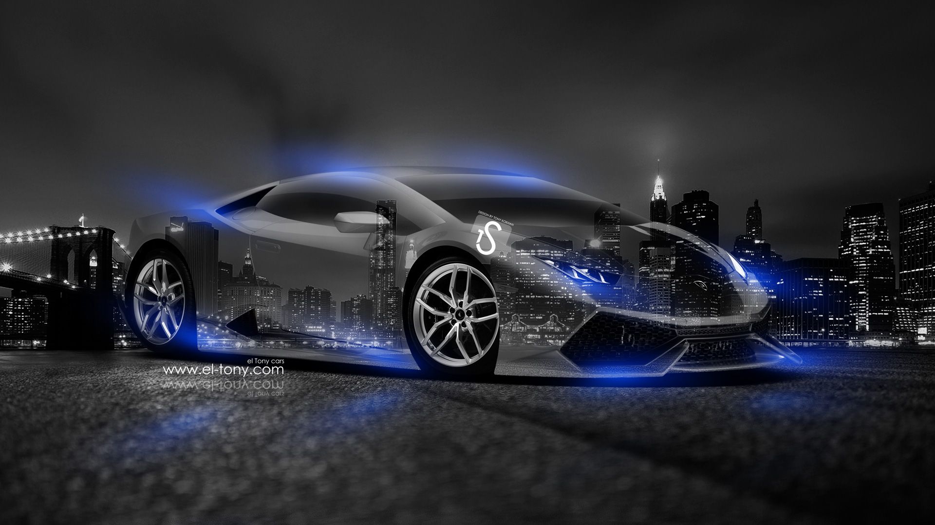 Lamborghini Huracan Crystal City Car El Tony