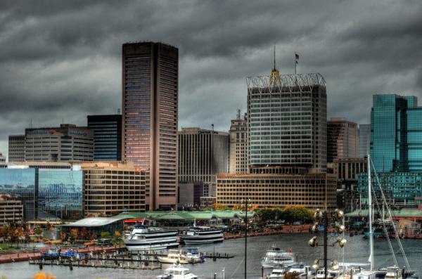 Baltimore City Photograph By Tony Gange Fine