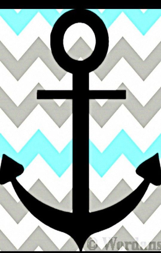 Chevron With Anchor And Infinity Wallpaper Sperry
