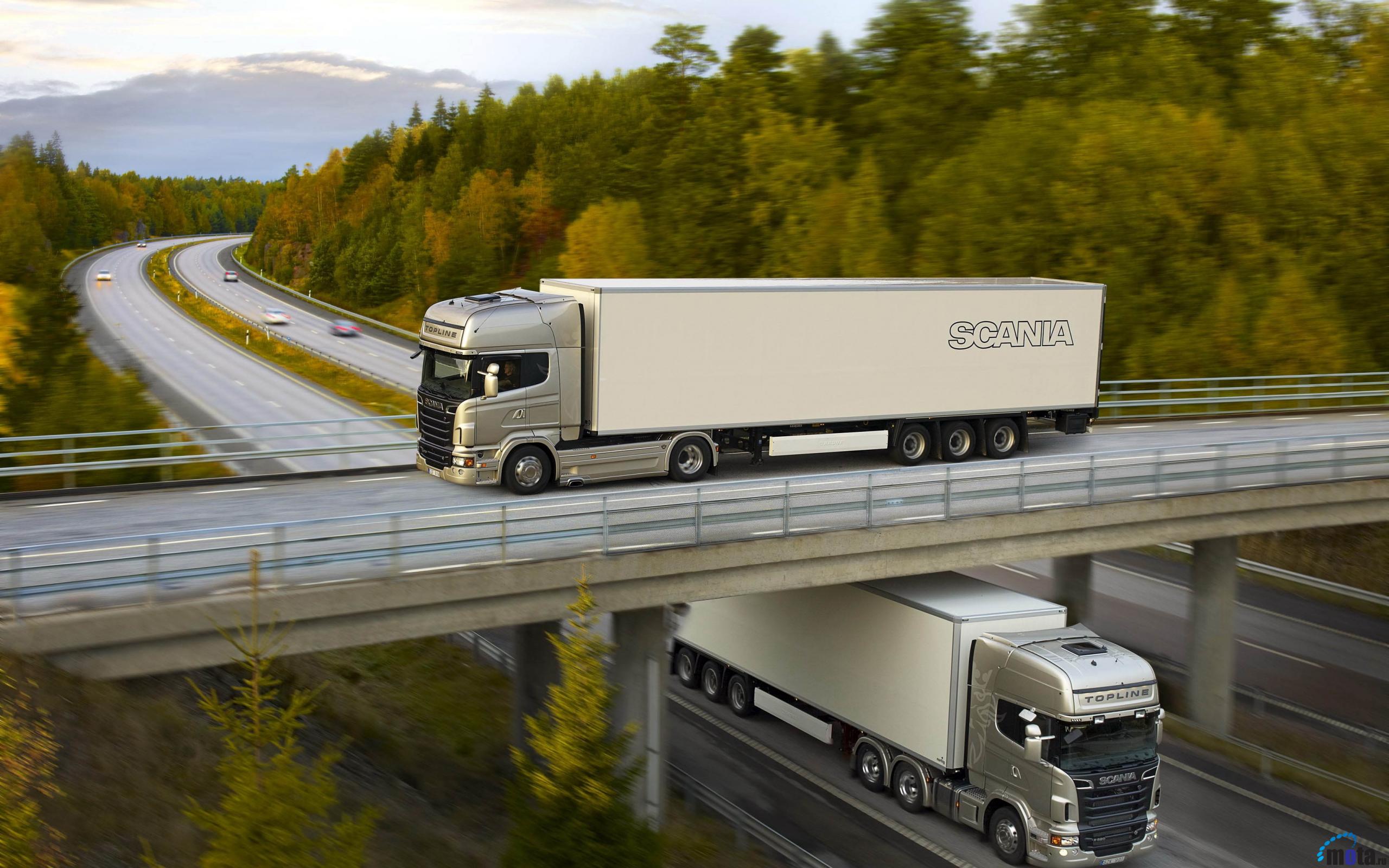 Wallpaper Scania Trucks X Widescreen Desktop