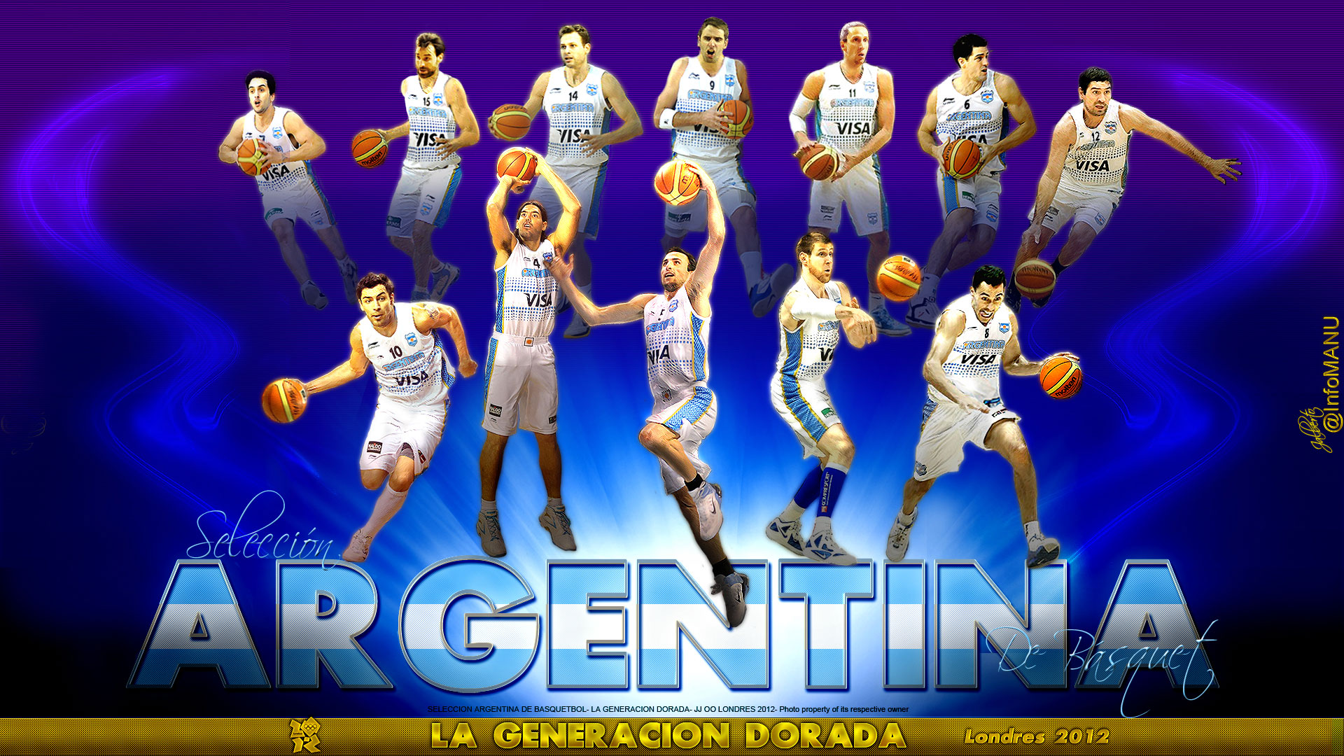 Argentina Basketball Usa Wallpaper Olimpico London