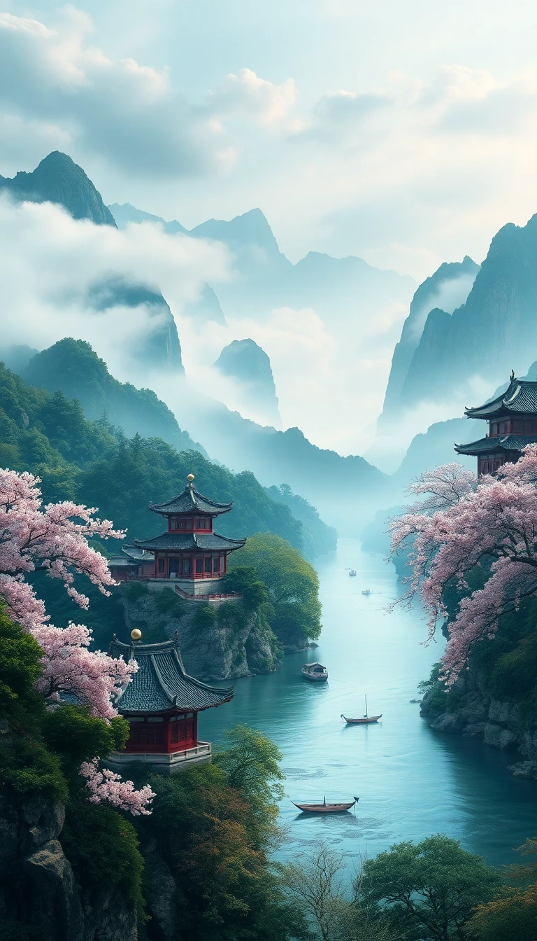Chinese Landscape Wallpaper