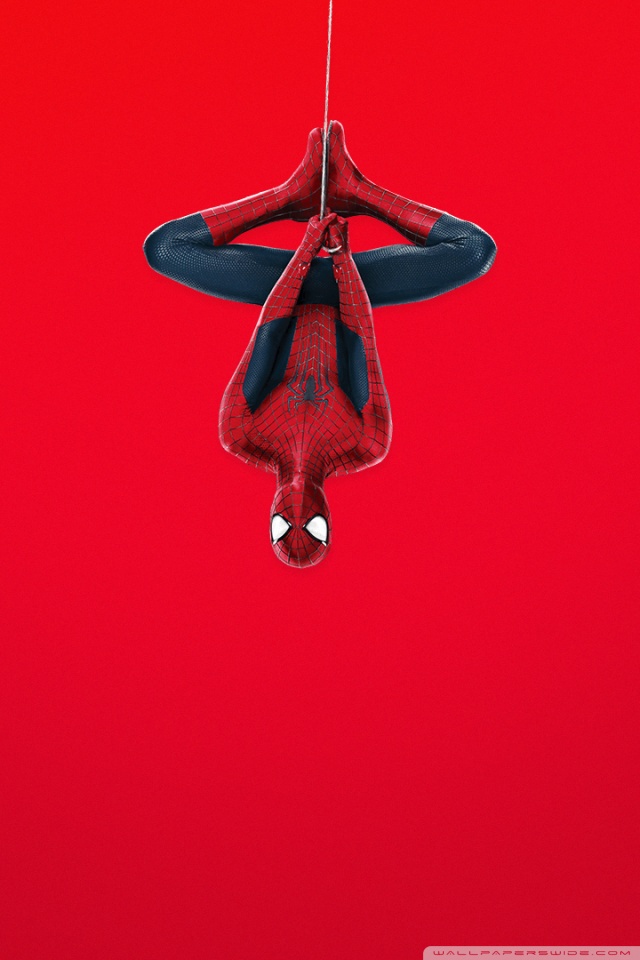Spider Man Red Background Ultra HD Desktop Wallpaper