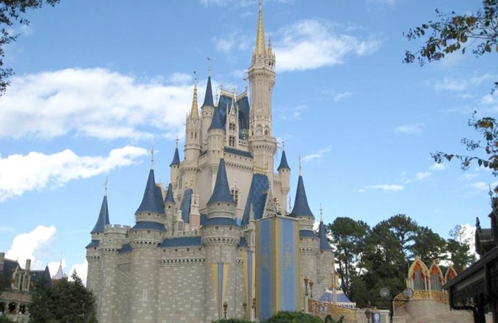 Disney Castle Blue