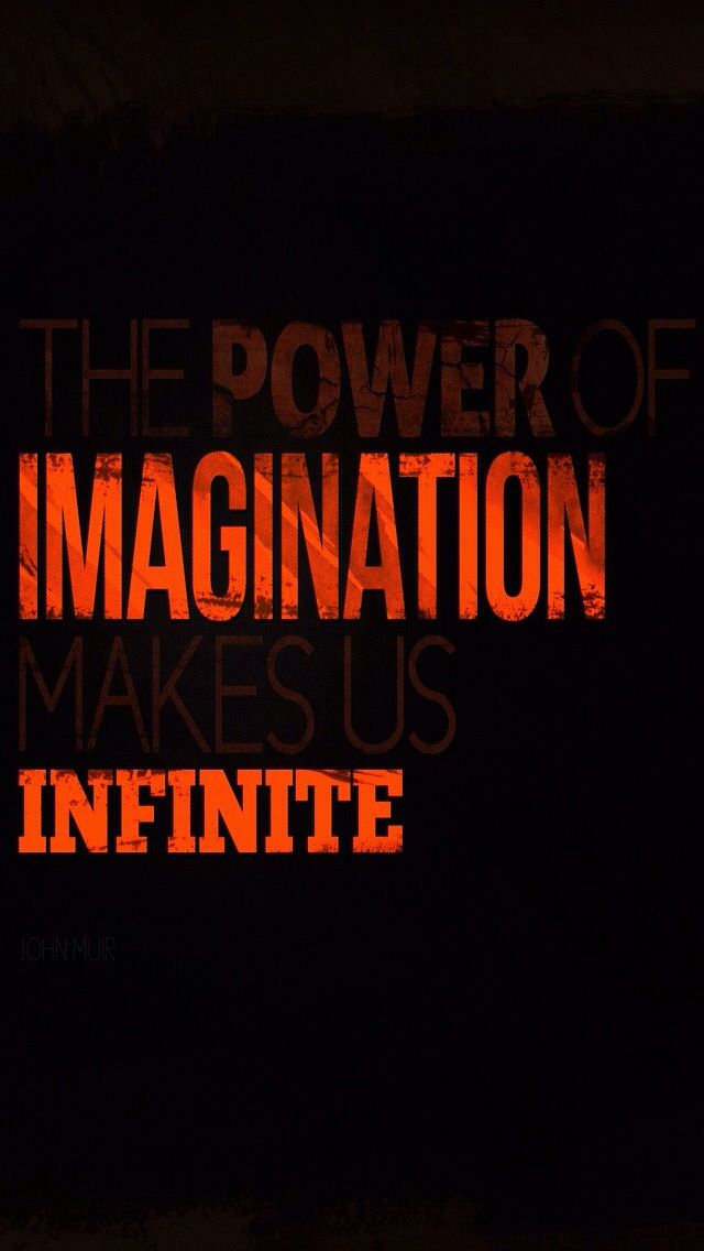 The Power Of Imagination iPhone Ios7 Retina Wallpaper I Like