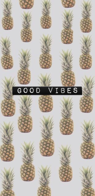  tags for this image include pineapple wallpaper and good vibes