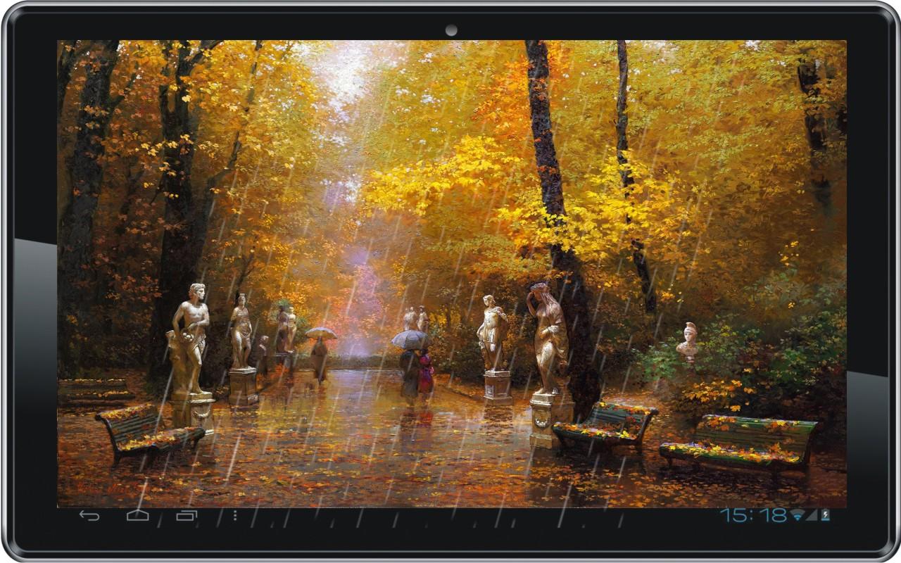 Autumn Rain Live Wallpaper Android Apps On Google Play