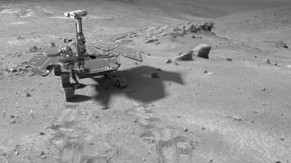 Mars 3d Render Rover Opportunity Wallpaper