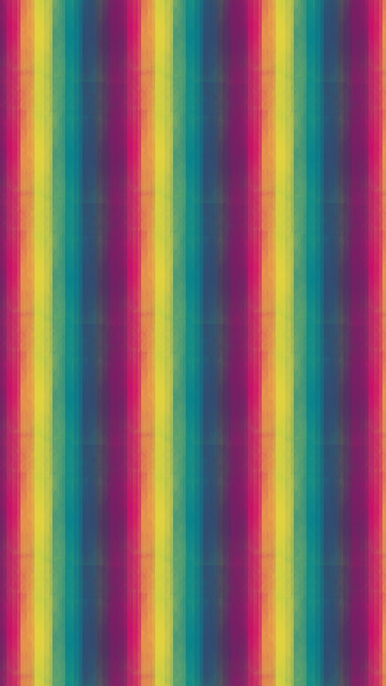 Rainbow Stripe Pattern iPhone Wallpaper Jpg