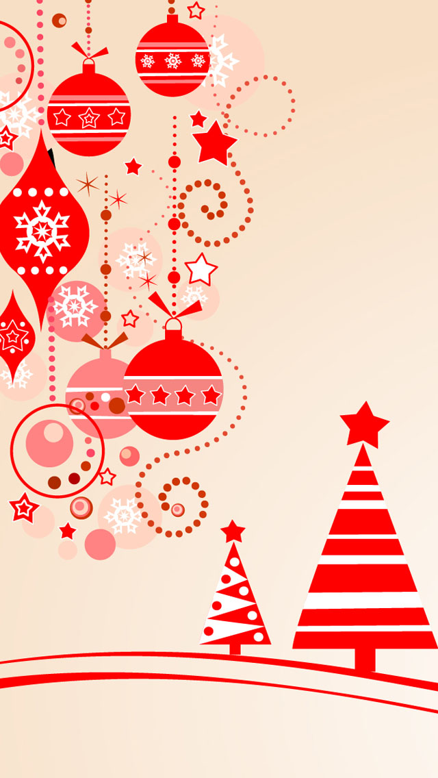 Christmas Clipart iPhone Wallpaper Background And