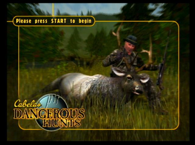 Cabela S Dangerous Hunts Xbox Screen