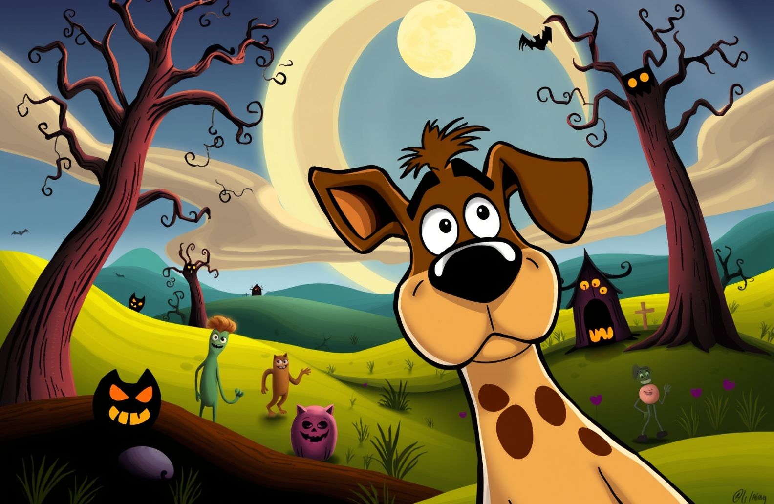 Courage The Cowardly Dog Wallpaper