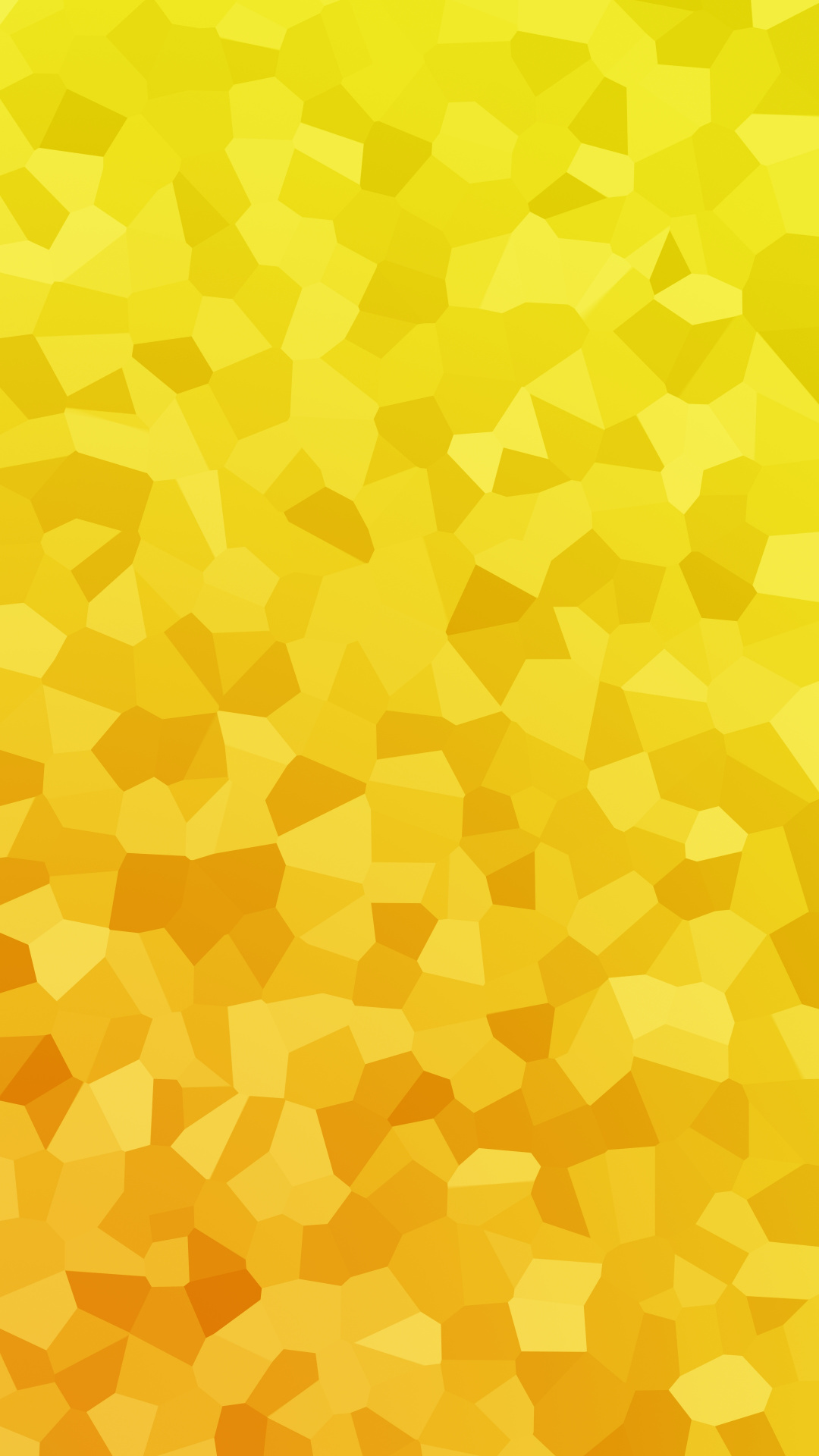Yellow Pieces Abstract Geometric Wallpaper